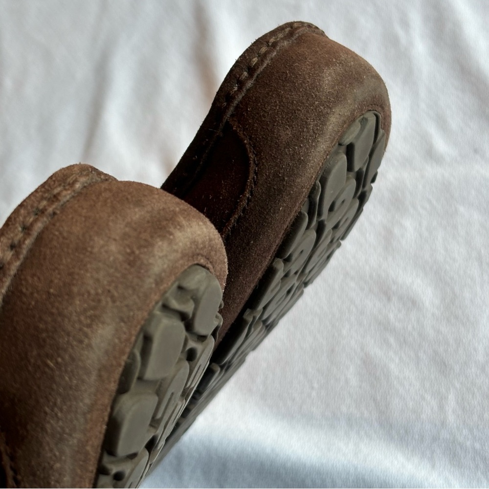 UGG Men's Dark Brown Slip-On Loafers - Picture 4 of 6